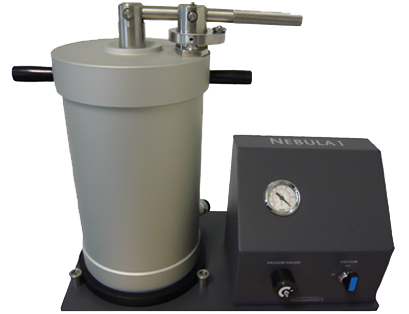 Nebula particle dispersion system for Phenom tabletop SEM