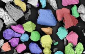 粒子扫描电镜图像处理